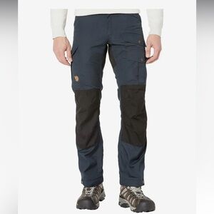 Fjallraven mens vidda pro ventilated trousers. Size 46 grey/black